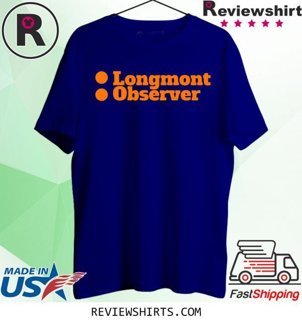 Longmont Observer Orange T-Shirt