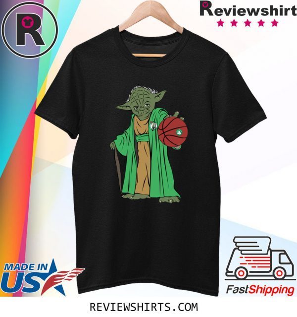 Master Yoda Boston Celtics Tee Shirt