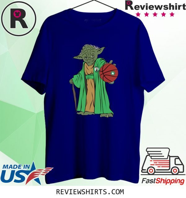 Master Yoda Boston Celtics Tee Shirt