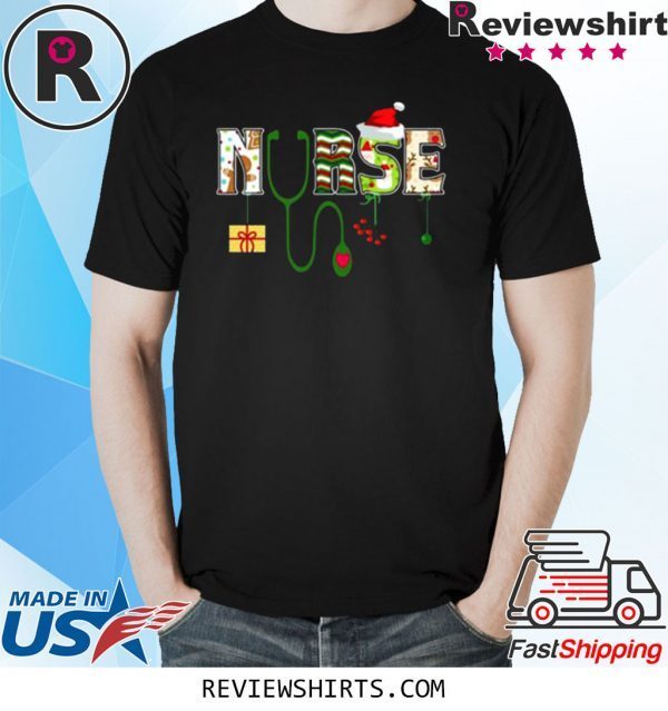 Mens Nurse Christmas T-Shirt