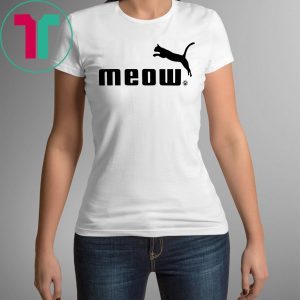 Meow Puma Tee Shirt