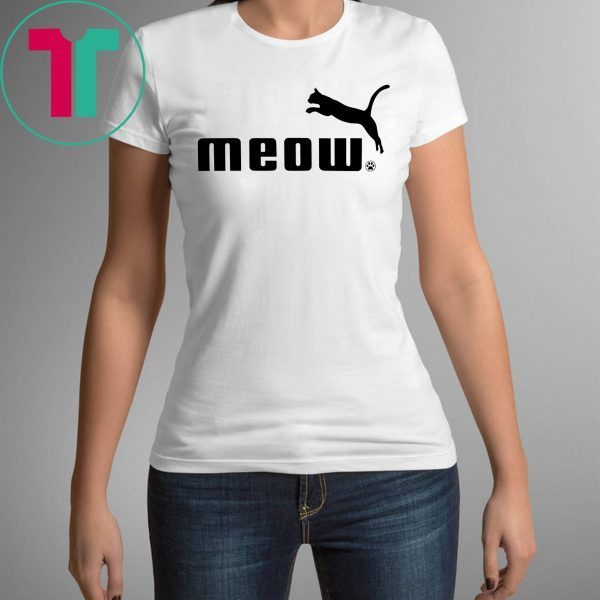 Meow Puma Tee Shirt