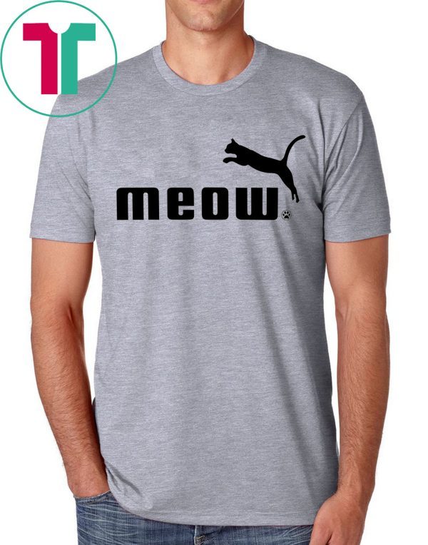 Meow Puma Tee Shirt