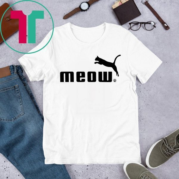 Meow Puma Tee Shirt