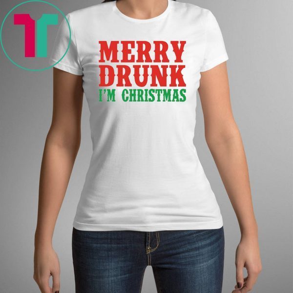 Merry Drunk I’m Christmas Xmas Shirt