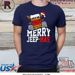 Merry Jeep Mas Gift T-Shirt