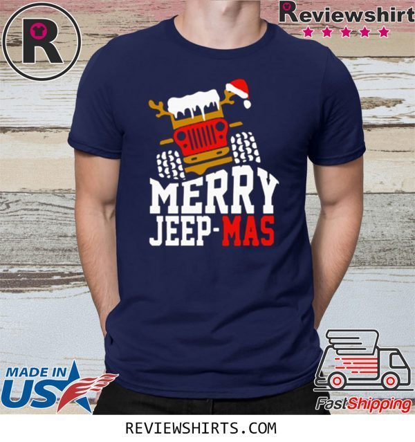 Merry Jeep Mas Gift T-Shirt