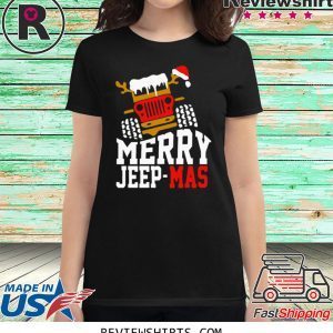 Womens Merry Jeep Mas T-Shirt