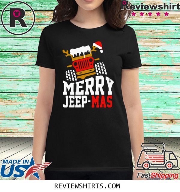 Womens Merry Jeep Mas T-Shirt