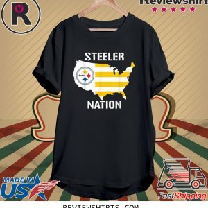 Nation Football Team Pittsburgh Steeler T-Shirt