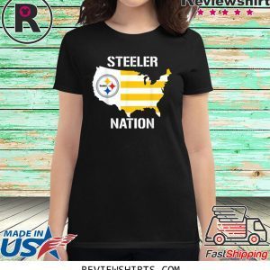 Nation Football Team Pittsburgh Steeler T-Shirt