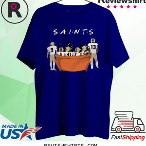 Official New Orleans Saints Friends TV Show T-Shirt