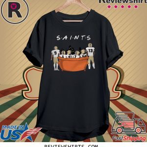 Official New Orleans Saints Friends TV Show T-Shirt