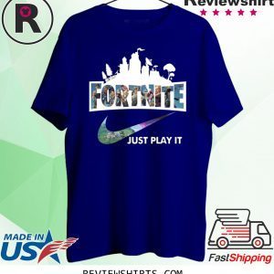 Nike Fortnite Game Just Play It T-Shirt