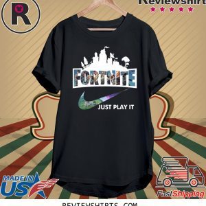 Nike Fortnite Game Just Play It T-Shirt