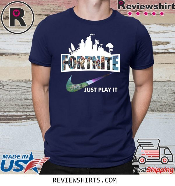 Nike Fortnite Game Just Play It T-Shirt