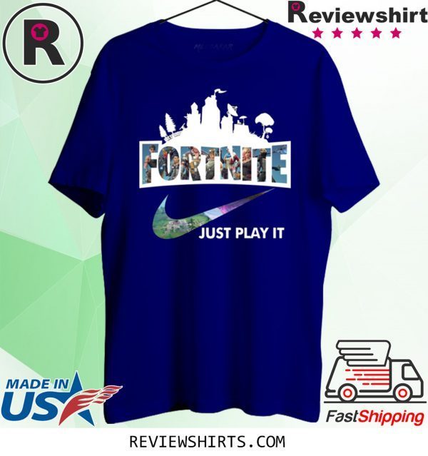 Nike Fortnite Game Just Play It T-Shirt