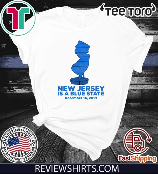 NJ is Blue For T-Shirt