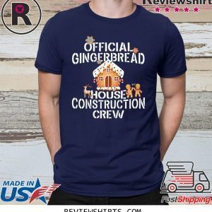 Gingerbread House Construction Crew Decorating T-Shirt