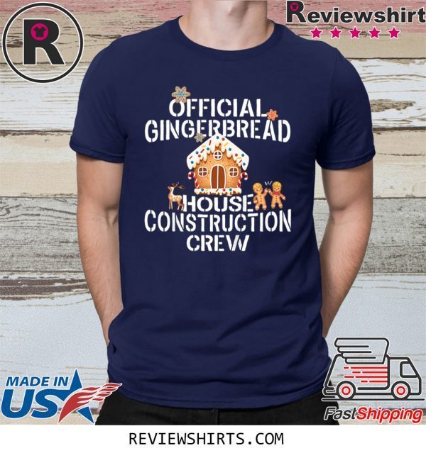 Gingerbread House Construction Crew Decorating T-Shirt