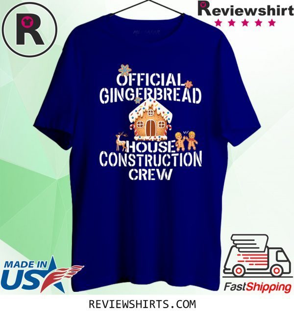 Gingerbread House Construction Crew Decorating T-Shirt