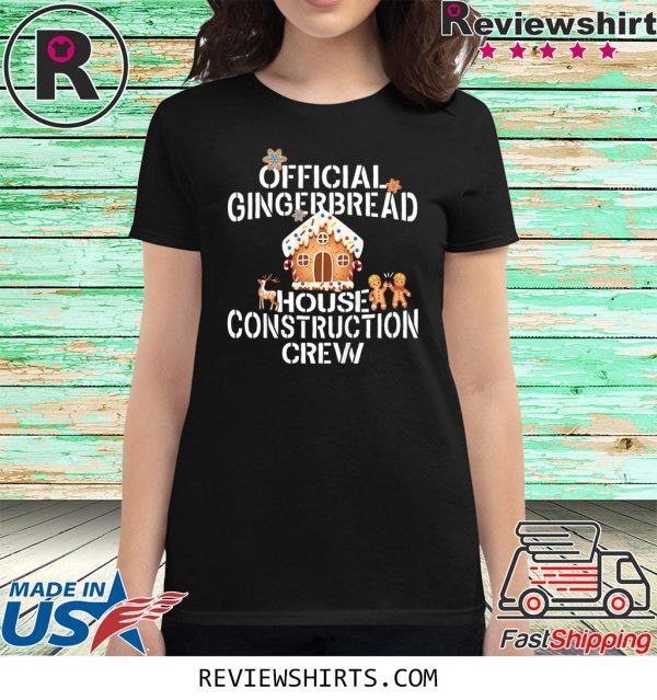 Gingerbread House Construction Crew Decorating T-Shirt