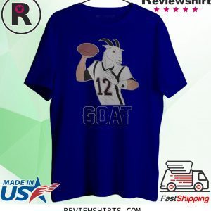 Official Tom Brady Goat 12 Shirt