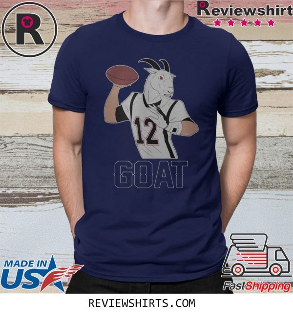 Official Tom Brady Goat 12 Shirt