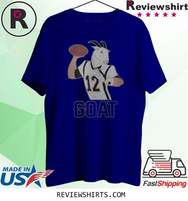 Official Tom Brady Goat 12 Shirt