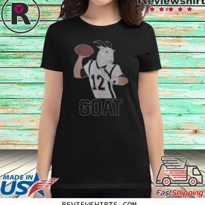 Official Tom Brady Goat 12 Shirt