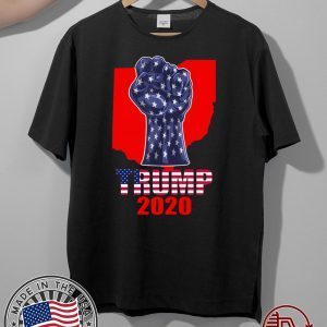 Buy Ohio For President Donald Trump 2020 Election Us Flag T-Shirt