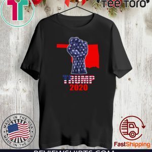 Oklahoma For President Donald Trump 2020 Election Flag Donald For T-Shirt