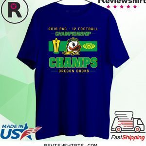 Oregon Ducks 2019 Pac 12 Championship T-Shirt