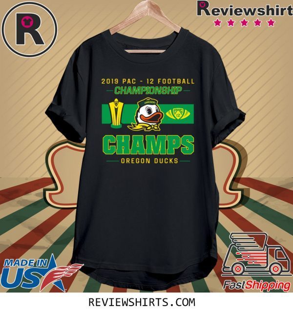 Oregon Ducks 2019 Pac 12 Championship T-Shirt