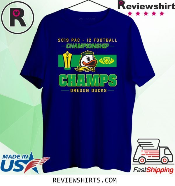 Oregon Ducks 2019 Pac 12 Championship T-Shirt