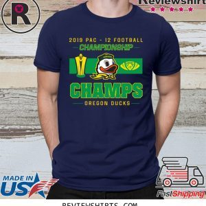 Oregon Ducks 2019 Pac 12 Championship T-Shirt