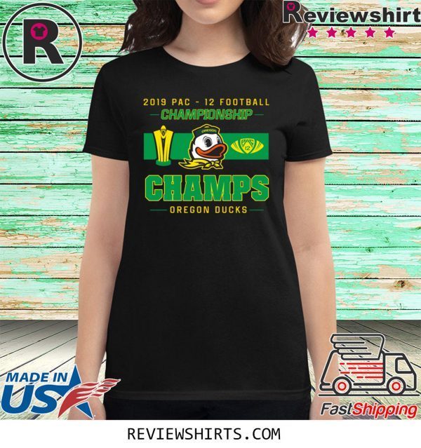 Oregon Ducks 2019 Pac 12 Championship T-Shirt