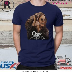 Ozzy Osbourne Black Sabbath signature t-shirt