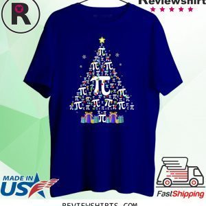 Pi christmas tree christmas t-shirt