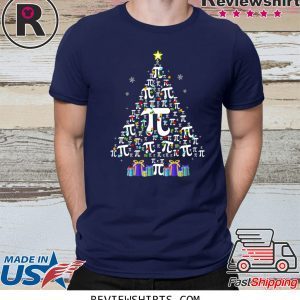 Pi christmas tree christmas t-shirt