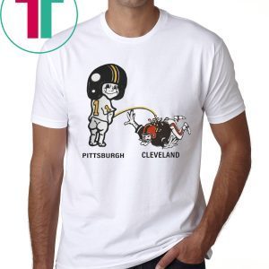 Pittsburch Pee Cleveland T-Shirt