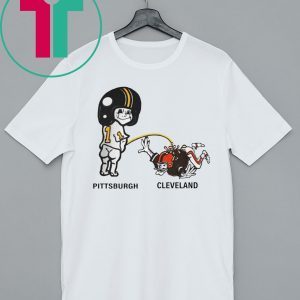 Pittsburch Pee Cleveland T-Shirt