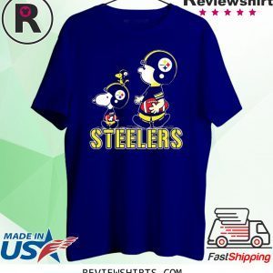 Pittsburgh Steelers Snoopy Charlie Brown T-Shirt