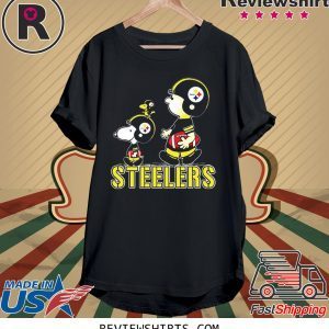 Pittsburgh Steelers Snoopy Charlie Brown T-Shirt