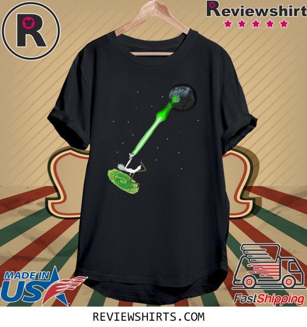 Rick Sanchez Kamehameha Star Wars T-Shirt