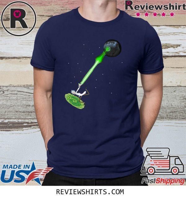 Rick Sanchez Kamehameha Star Wars T-Shirt