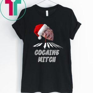 SANTA COCAINE MITCH CHRISTMAS 2020 T-SHIRT