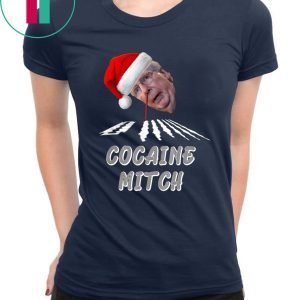 SANTA COCAINE MITCH CHRISTMAS 2020 T-SHIRT