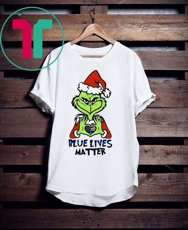 Santa Grinch Blue Lives Matter Classic T-Shirt