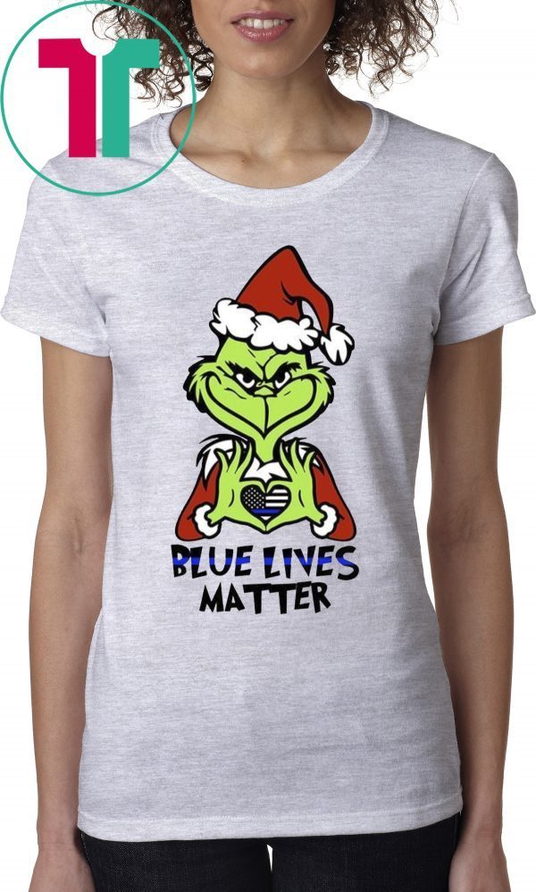 Santa Grinch Blue Lives Matter Classic T-Shirt